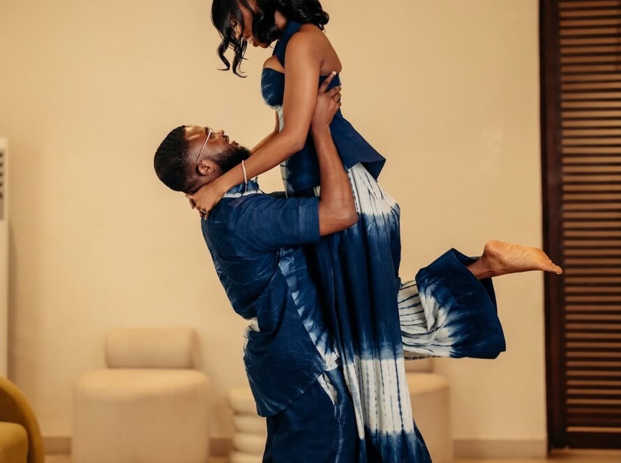 #YoursTrulyAS Adire Prewedding look
